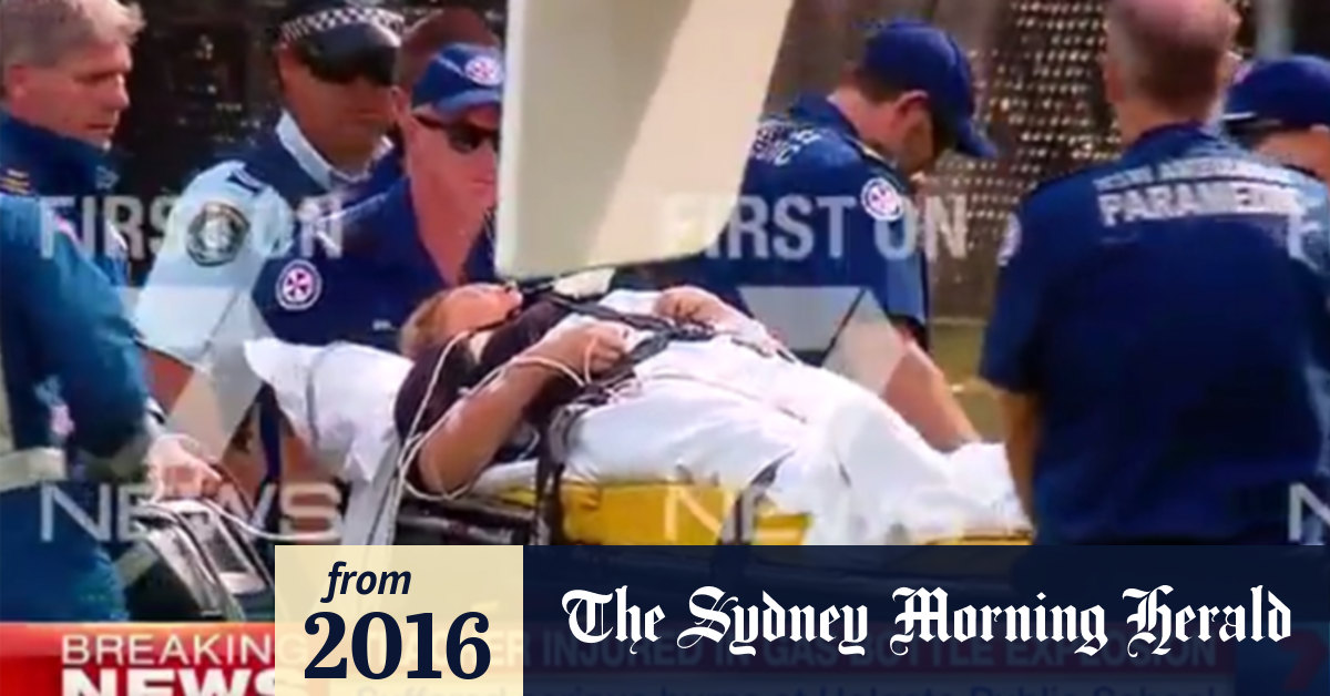 Woman burnt in barbecue gas bottle explosion at Central Coast school